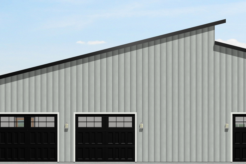 House Blueprint - Photo 14 for Barndominium House Plan #1109-27 - 3 bed, 2.5 bath