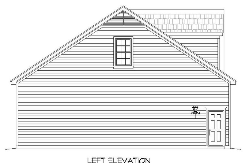 Dream House Plan - Exterior - Other Elevation for Country House Plan #932-124, 0 bath