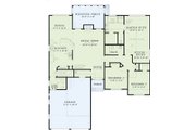 Traditional Style House Plan - 3 Beds 2 Baths 1732 Sq/Ft Plan #17-1103 Floor 