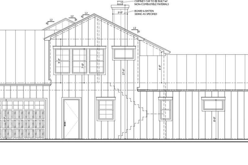 House Blueprint - Exterior - Other Elevation 1 for Farmhouse House Plan #1110-17 - 5 bed, 4 bath