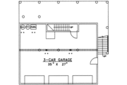 Modern Style House Plan - 2 Beds 1 Baths 1435 Sq/Ft Plan #117-240 