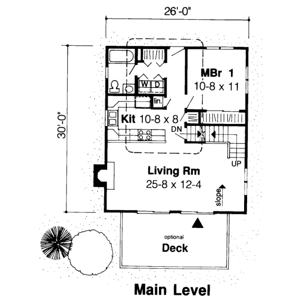 Floor Plan - Main Floor Plan #312-364