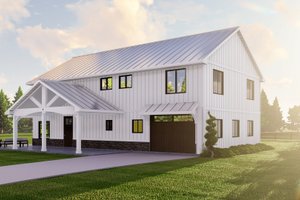 Exterior - Other Elevation for Farmhouse House Plan #1064-212 - 3 bed, 2.5 bath