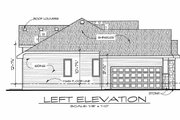 Traditional Style House Plan - 3 Beds 2 Baths 1672 Sq/Ft Plan #20-2096 Exterior 