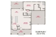 Craftsman Style House Plan - 4 Beds 3.5 Baths 2522 Sq/Ft Plan #461-70 