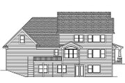 Colonial Style House Plan - 4 Beds 2.5 Baths 3722 Sq/Ft Plan #51-321 