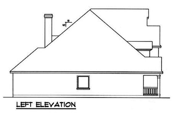 Exterior - Other Elevation for Traditional House Plan #40-260 - 3 bed, 2.5 bath