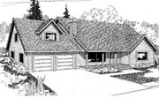 Traditional Style House Plan - 3 Beds 2 Baths 1753 Sq/Ft Plan #60-337 