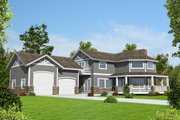 Cabin Style House Plan - 2 Beds 2 Baths 1968 Sq/Ft Plan #117-793 