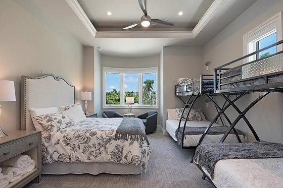 Interior - Bedroom for Beach House Plan #548-56 - 5 bed, 5.5 bath