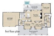 Farmhouse Style House Plan - 3 Beds 3 Baths 2414 Sq/Ft Plan #120-189 