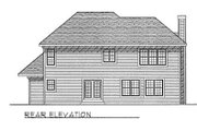 Traditional Style House Plan - 4 Beds 2.5 Baths 2420 Sq/Ft Plan #70-387 