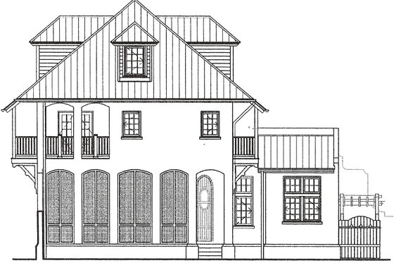 Photo 4 for Beach House Plan #536-5 - 3 bed, 4 bath