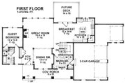 Farmhouse Style House Plan - 4 Beds 3 Baths 2532 Sq/Ft Plan #51-559 