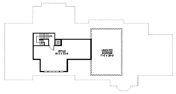 Craftsman Floor Plan - Other Floor Plan #132-185