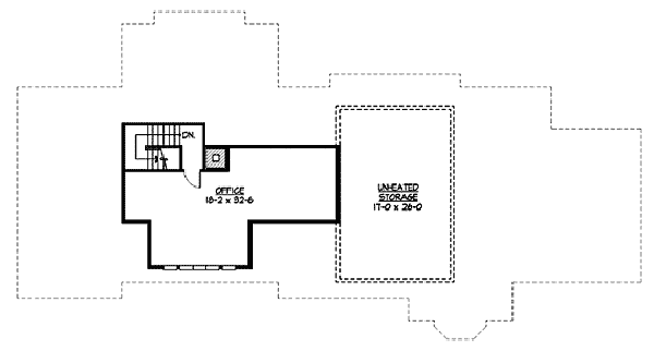 Architectural House Design - Craftsman Floor Plan - Other Floor Plan #132-185