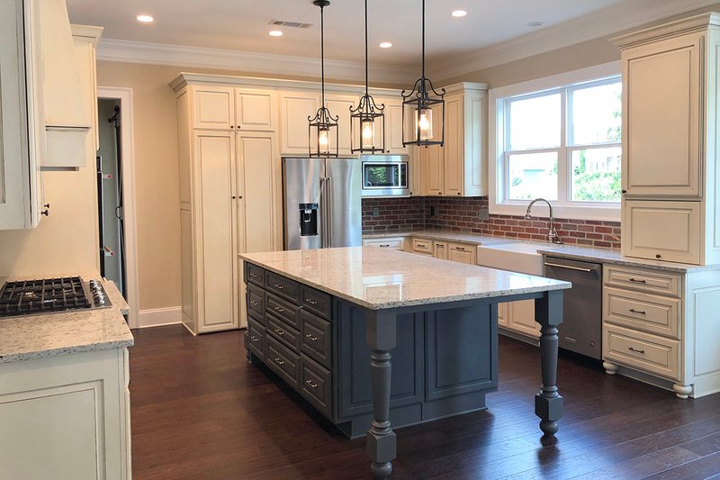 House Blueprint - Interior - Kitchen 2 for Farmhouse House Plan #437-92 - 4 bed, 4.5 bath
