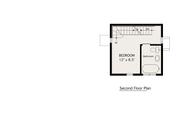Modern Style House Plan - 2 Beds 1 Baths 798 Sq/Ft Plan #905-3 