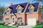 Traditional Style House Plan - 4 Beds 1.5 Baths 2061 Sq/Ft Plan #25-244 