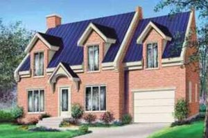 Traditional Exterior - Front Elevation Plan #25-244