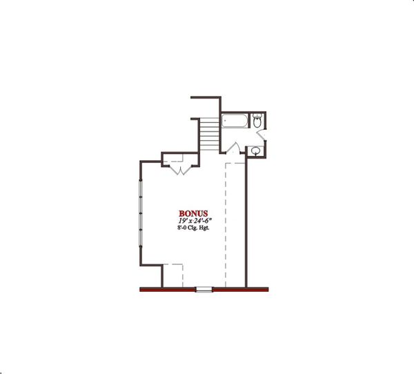 House Plan Design - Optional Bonus Level