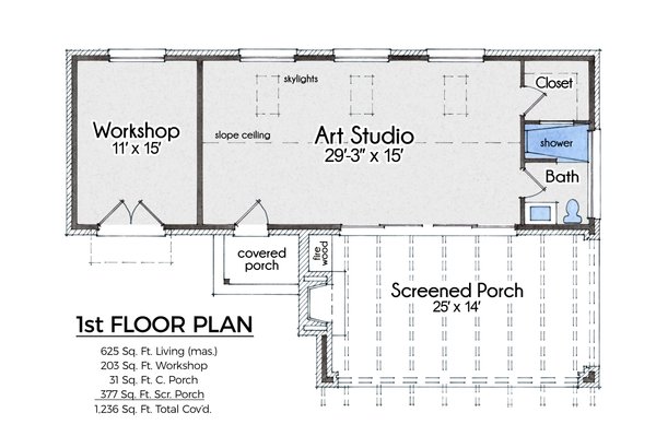 Dream House Plan - Contemporary Floor Plan - Main Floor Plan #935-22