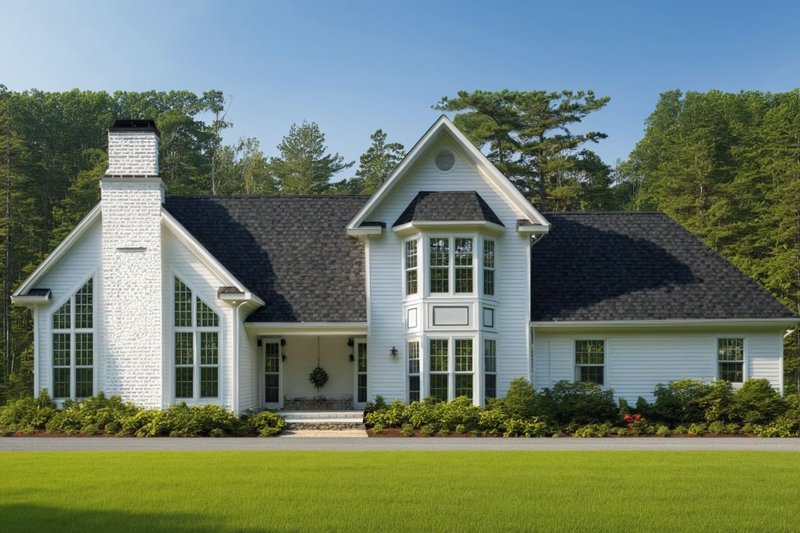 Home Plan - Ranch Exterior - Front Elevation Plan #3-182