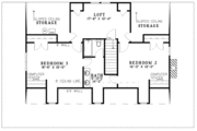 Southern Style House Plan - 3 Beds 2.5 Baths 3060 Sq/Ft Plan #17-546 