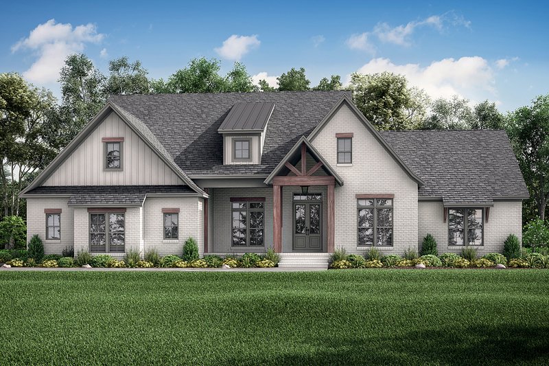 Country Style House Plan - 5 Beds 3.5 Baths 2985 Sq/Ft Plan #430-268 ...