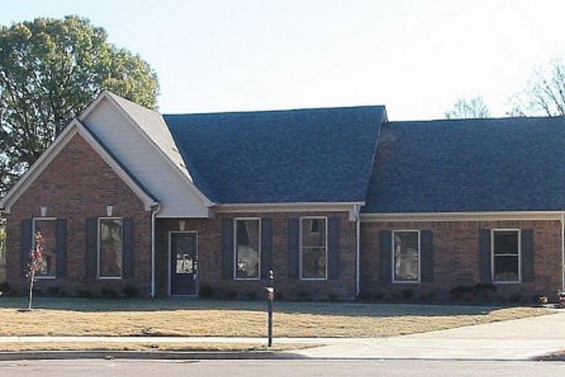 Exterior - Front Elevation 2 for Traditional House Plan #81-13625 - 3 bed, 2.5 bath