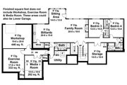 Traditional Style House Plan - 4 Beds 4.5 Baths 4137 Sq/Ft Plan #51-546 