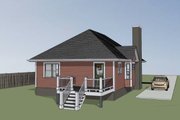 Cottage Style House Plan - 3 Beds 2 Baths 1152 Sq/Ft Plan #79-136 