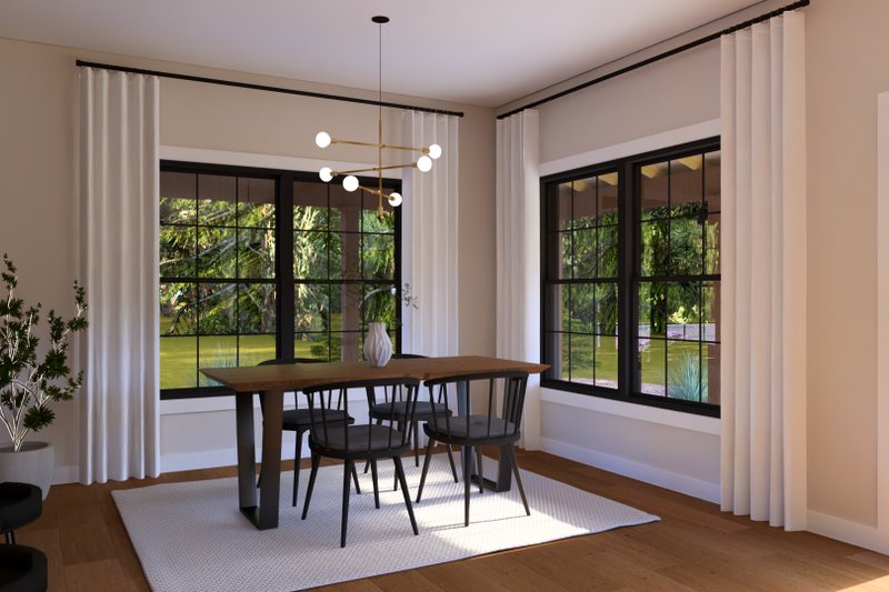 Dream House Plan - Interior - Dining Room for Barndominium House Plan #1064-320 - 1 bed, 1.5 bath