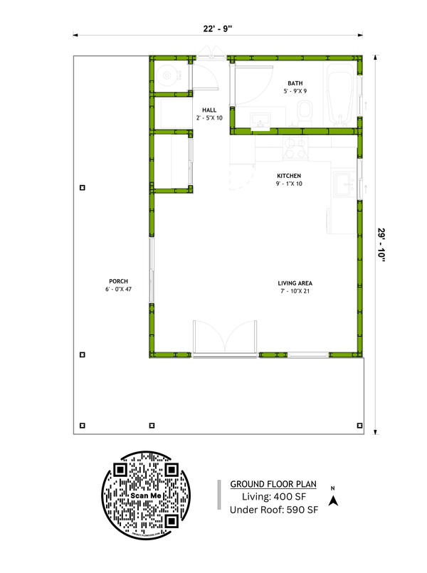 Dream House Plan - Mediterranean Floor Plan - Main Floor Plan #1106-38