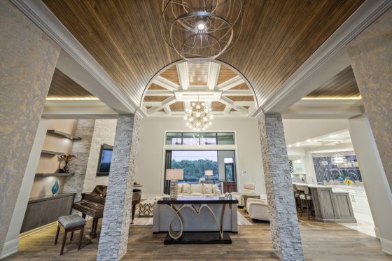 Interior - Entry 1 for Contemporary House Plan #930-548 - 4 bed, 4.5 bath