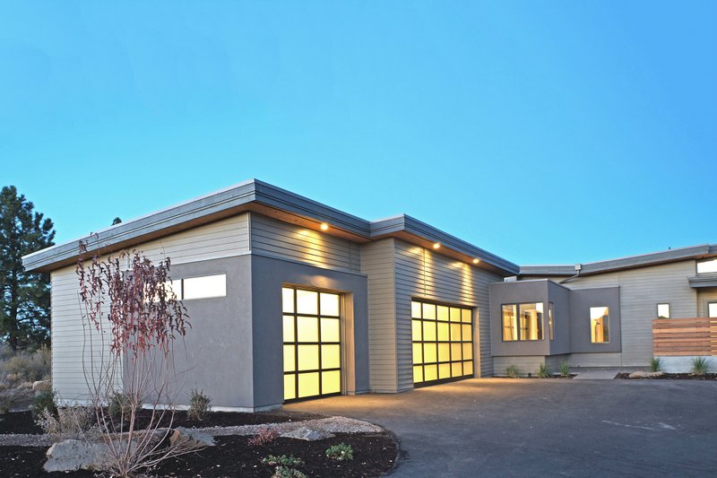 Dream House Plan - Exterior - Front Elevation 9 for Modern House Plan #892-14 - 3 bed, 3.5 bath