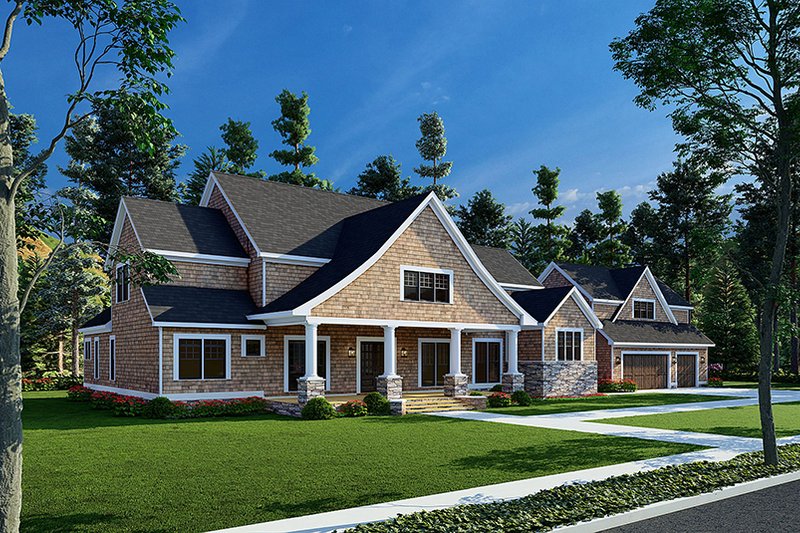 Dream House Plan - Exterior - Other Elevation for Country House Plan #923-225 - 5 bed, 5.5 bath