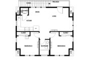 Craftsman Style House Plan - 2 Beds 1 Baths 780 Sq/Ft Plan #895-121 