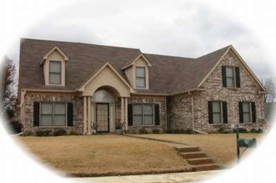 Exterior - Front Elevation for Traditional House Plan #81-810 - 3 bed, 2.5 bath