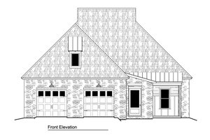 Exterior - Front Elevation 3 for Bungalow House Plan #1081-43 - 3 bed, 2.5 bath