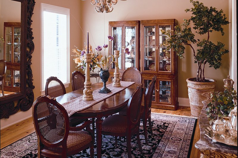 Architectural House Design - Interior - Dining Room for Classical House Plan #45-626 - 4 bed, 4.5 bath
