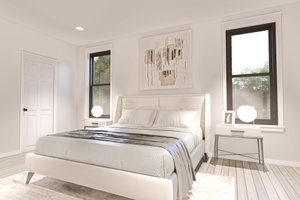 Interior - Master Bedroom for Cabin House Plan #932-1342 - 3 bed, 2.5 bath