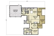 Modern Style House Plan - 4 Beds 2 Baths 3136 Sq/Ft Plan #1070-159 