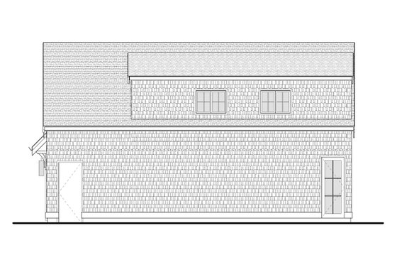 Exterior - Other Elevation 1 for Farmhouse House Plan #1114-30 - 1 bed, 1 bath