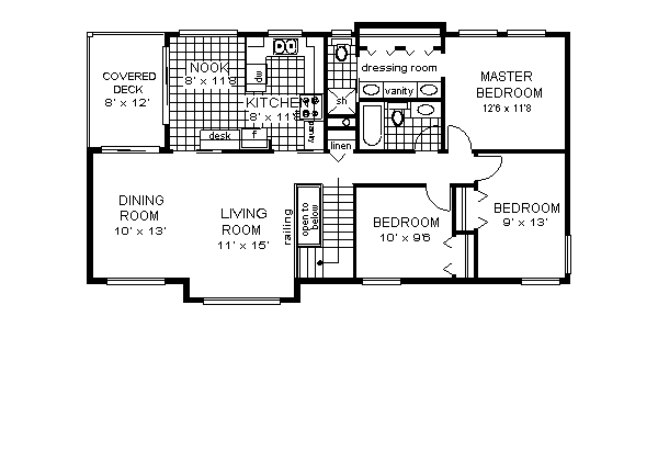 Home Plan - European Floor Plan - Main Floor Plan #18-216