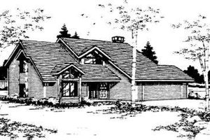 Traditional Exterior - Front Elevation Plan #303-109