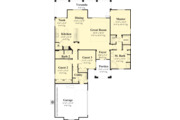 Ranch Style House Plan - 3 Beds 2 Baths 1994 Sq/Ft Plan #930-482 