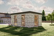 Modern Style House Plan - 0 Beds 0 Baths 336 Sq/Ft Plan #455-604 Exterior 