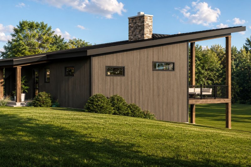Architectural House Design - Exterior - Other Elevation for Contemporary House Plan #1064-490 - 2 bed, 2.5 bath