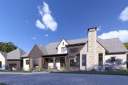 Tudor Style House Plan - 5 Beds 7 Baths 5917 Sq/Ft Plan #1069-37 Exterior 